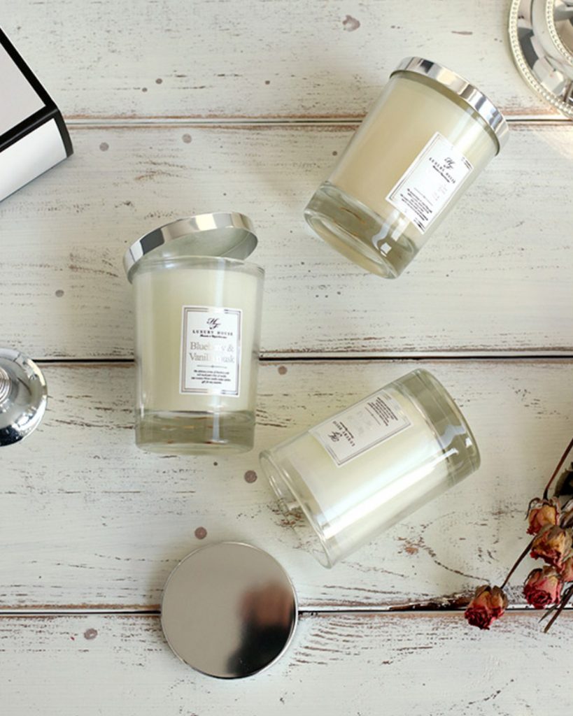 Luxury House Candle Special Gift Set (3pc) Aronica Diffuser